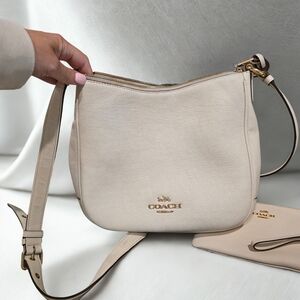 Coach Ellie File Bag In Chalk